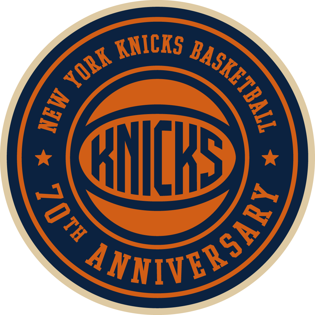 New York Knicks 2017 Anniversary Logo DIY iron on transfer (heat transfer)